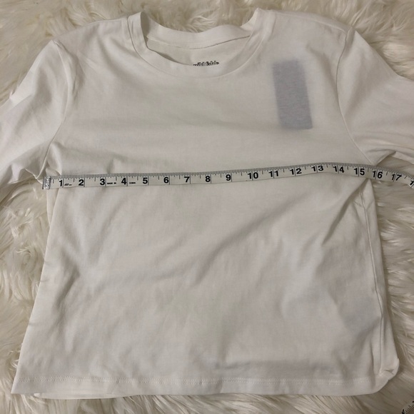 Wild Fable Classic Long Sleeve White Tee Small - Picture 9 of 15